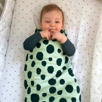 Evergreen Big Dots sac de dormit din bambus pentru bebeluși 2.5 TOG