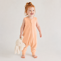 Light Papaya sac de dormit din bambus cu picioare 2.5 TOG