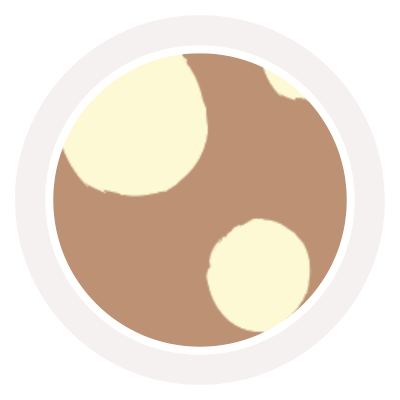 Big Beige Dots Bambusz Tipegő Hálózsák 1.5 TOG